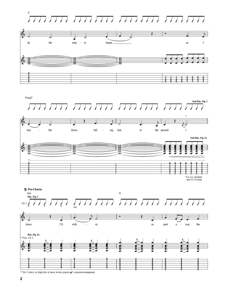 Crystals Crystals Acoustic Guitar scores gallery preview page 2