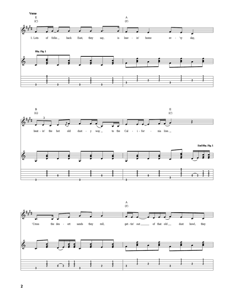 Do Re Mi Do Re Mi Acoustic Guitar scores gallery preview page 2