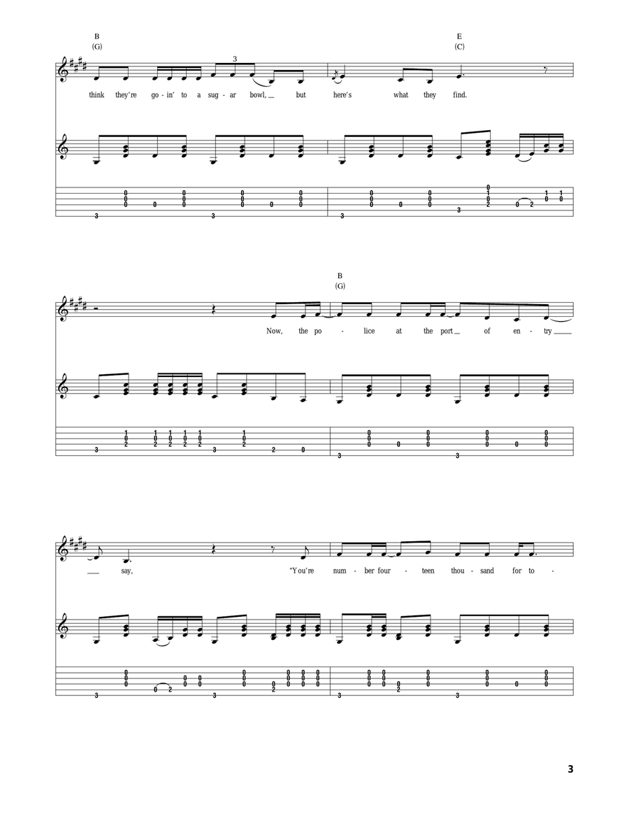 Do Re Mi Do Re Mi Acoustic Guitar scores gallery preview page 3