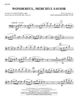 Wonderful, Merciful Savior - Cello