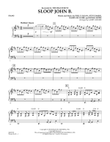 Sloop John B - Piano