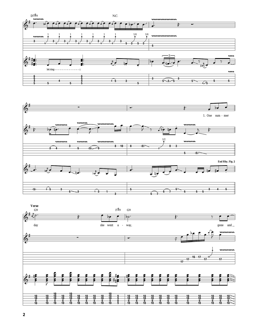 Sitting On Top Of The World Acoustic Guitar scores gallery preview page 2