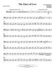 The Glory of Love - Bass