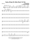 Santa, Bring My Baby Back (To Me) - Drum Set