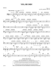 Yes, He Did! - Drums