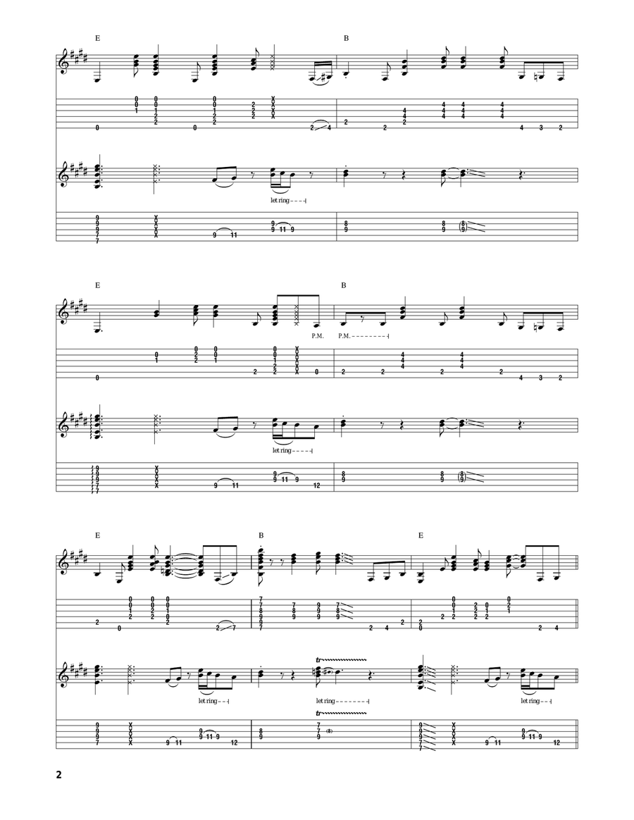 Sugaree Sugaree Acoustic Guitar scores gallery preview page 2