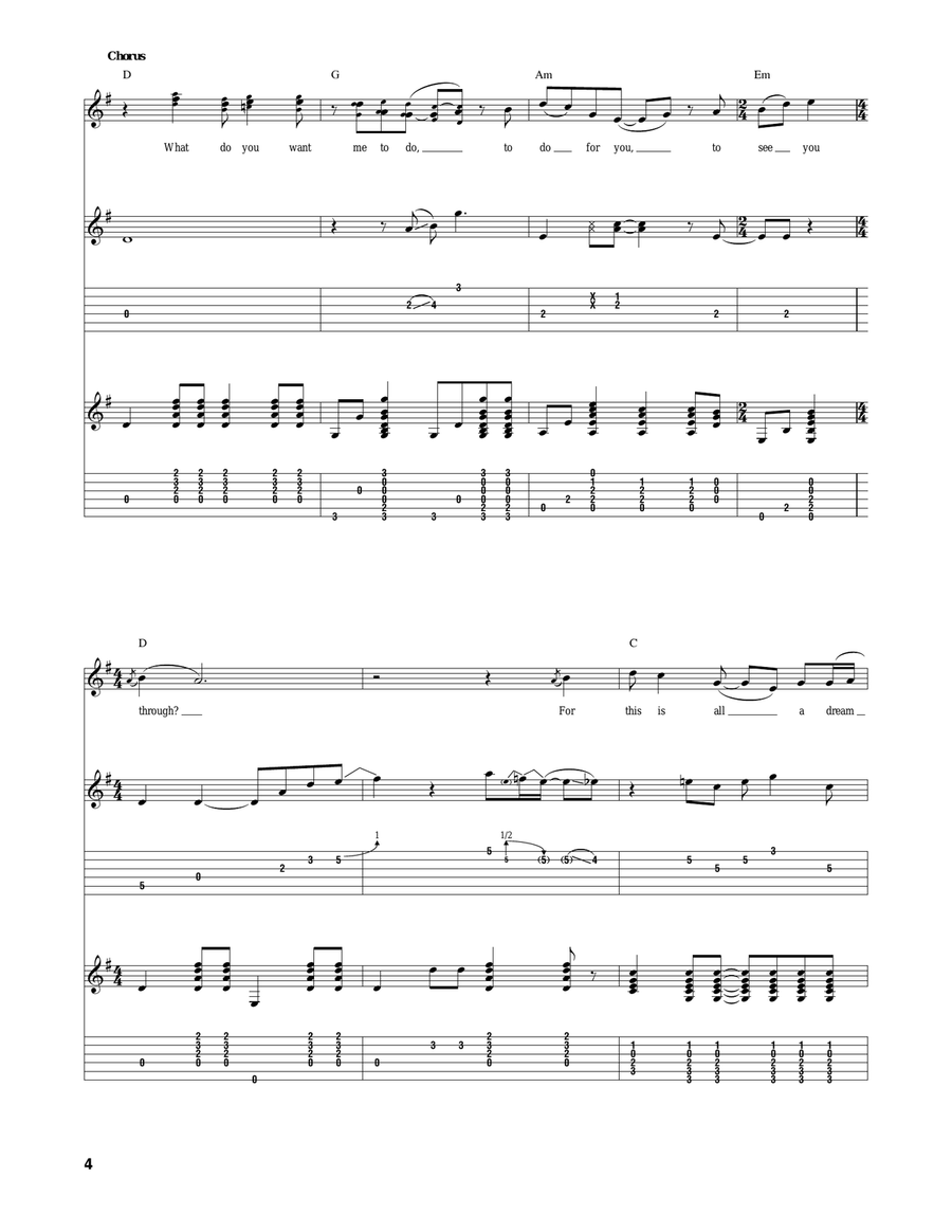 Box Of Rain Box Of Rain Acoustic Guitar scores gallery preview page 4