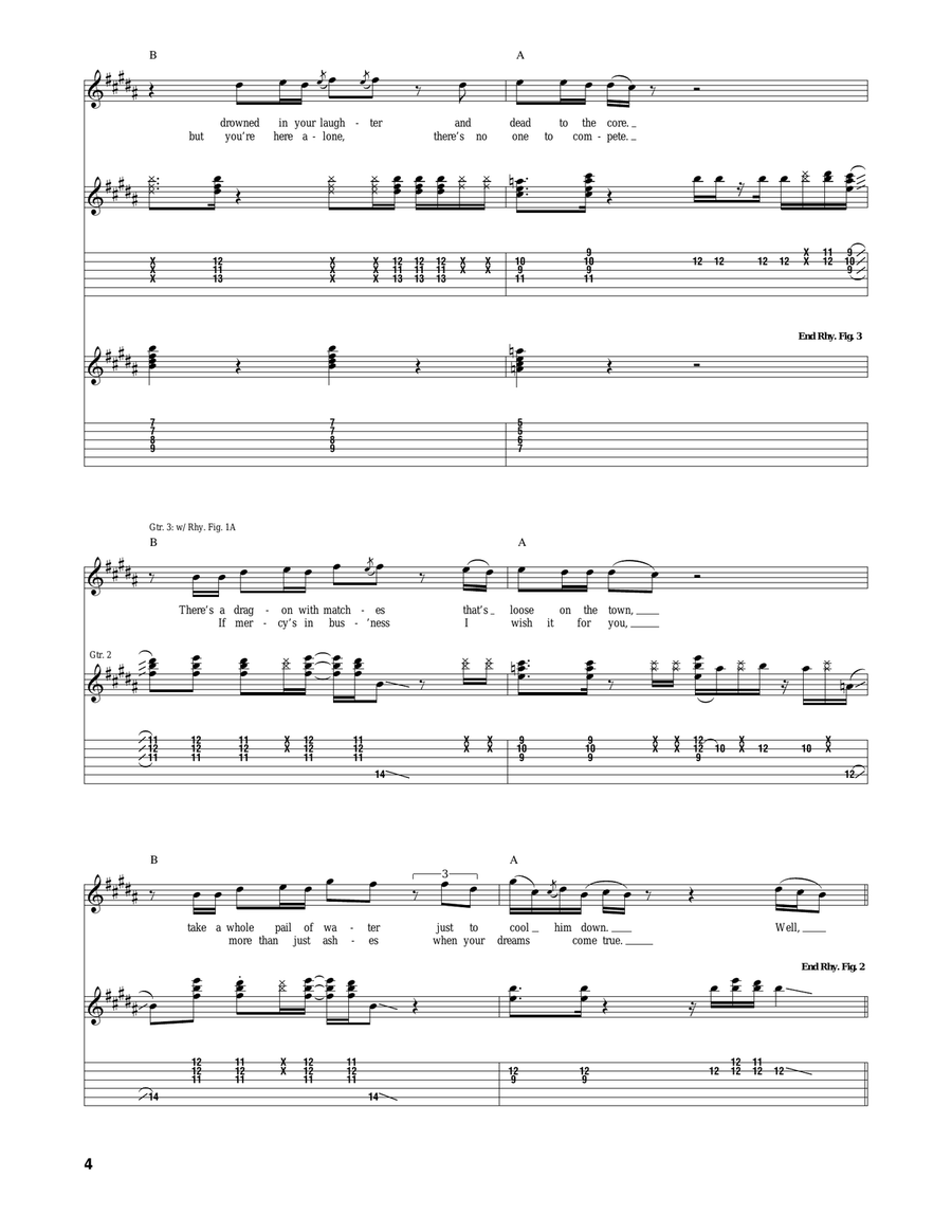 Fire On The Mountain Fire On The Mountain Acoustic Guitar scores gallery preview page 4
