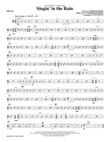 Singin' in the Rain (arr. Mac Huff) - Drums