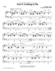 You're Looking At Me - Piano