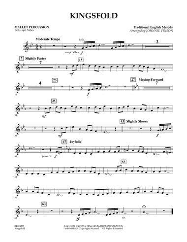 Kingsfold - Mallet Percussion