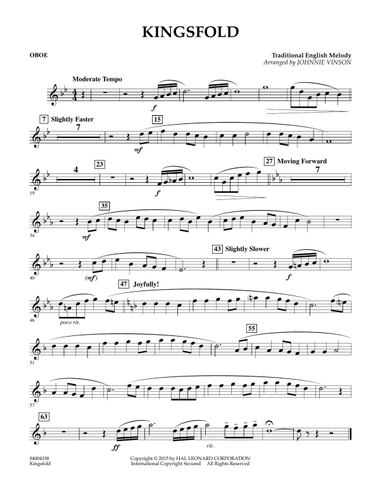Kingsfold - Oboe