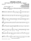 A Prelude To Advent (with Prelude In E Minor and O Come, O Come, Emmanuel) - Double Bass