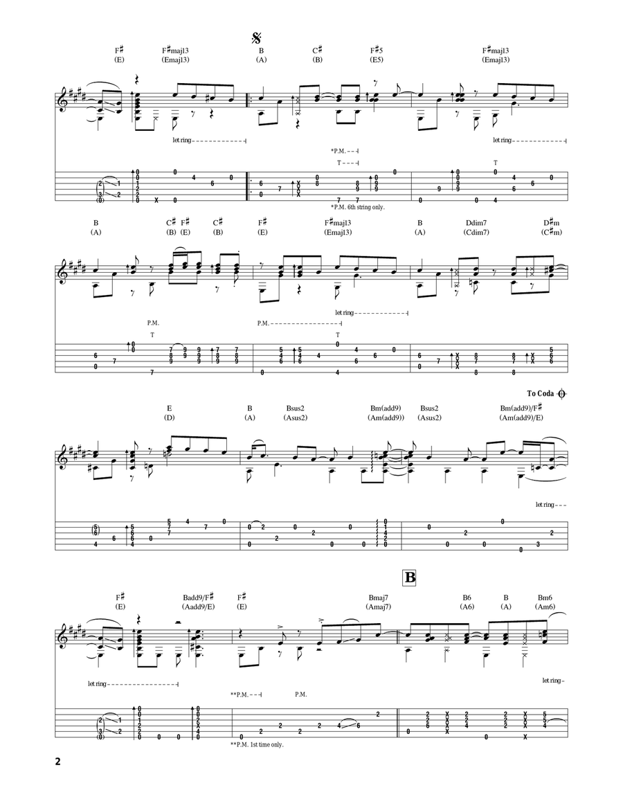 Papa George Papa George Acoustic Guitar scores gallery preview page 2