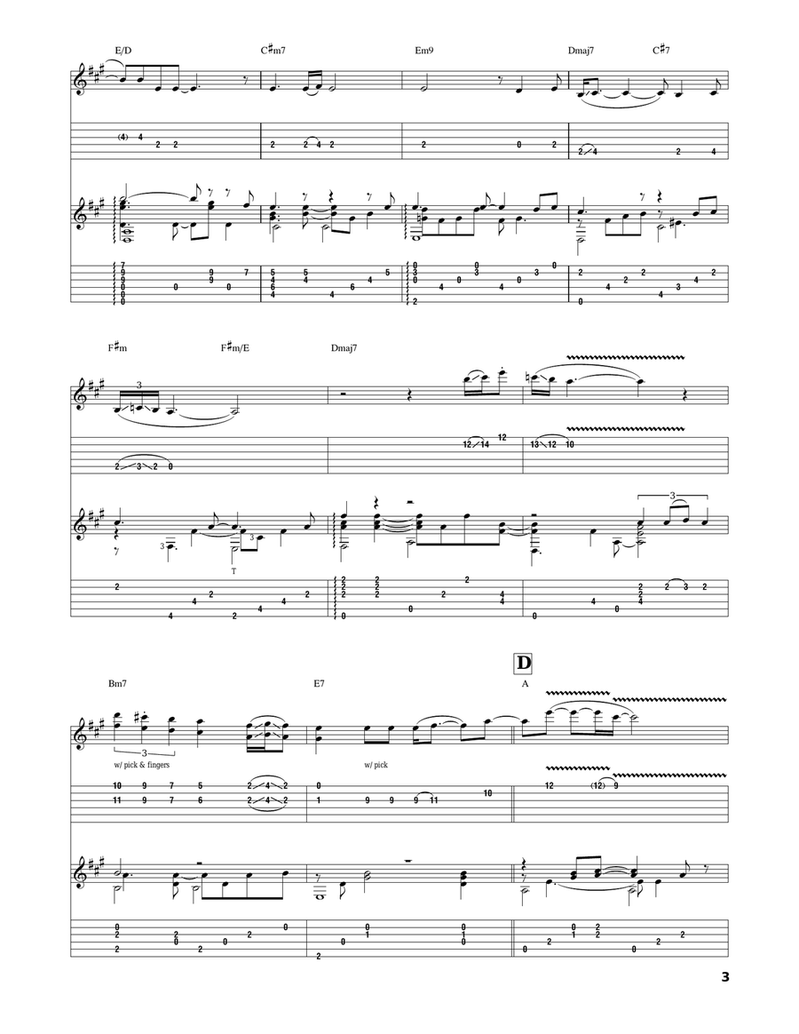 He Ain't Heavy, He's My Brother Acoustic Guitar scores gallery preview page 3