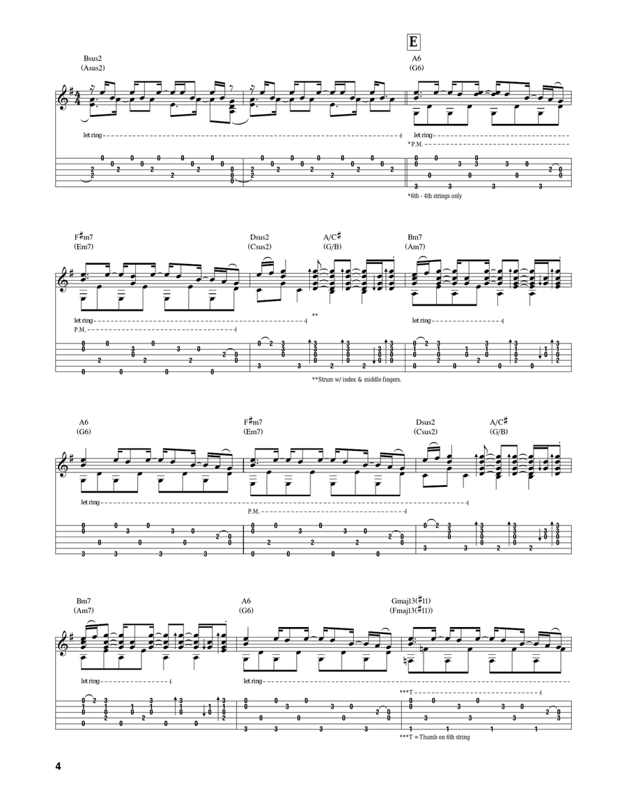 Fingerlakes Fingerlakes Acoustic Guitar scores gallery preview page 4