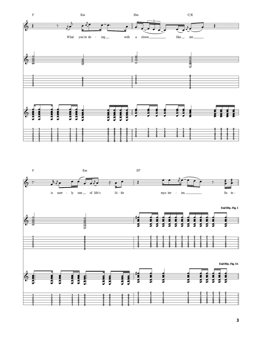 Angel Eyes Angel Eyes Acoustic Guitar scores gallery preview page 3