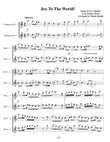 6 Christmas Carols for Clarinet Duet - Intermediate level