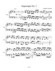 Impromptu No. 1