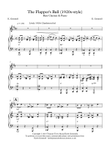 The Flapper's Ball (1920's-style): Bass Clarinet & Piano
