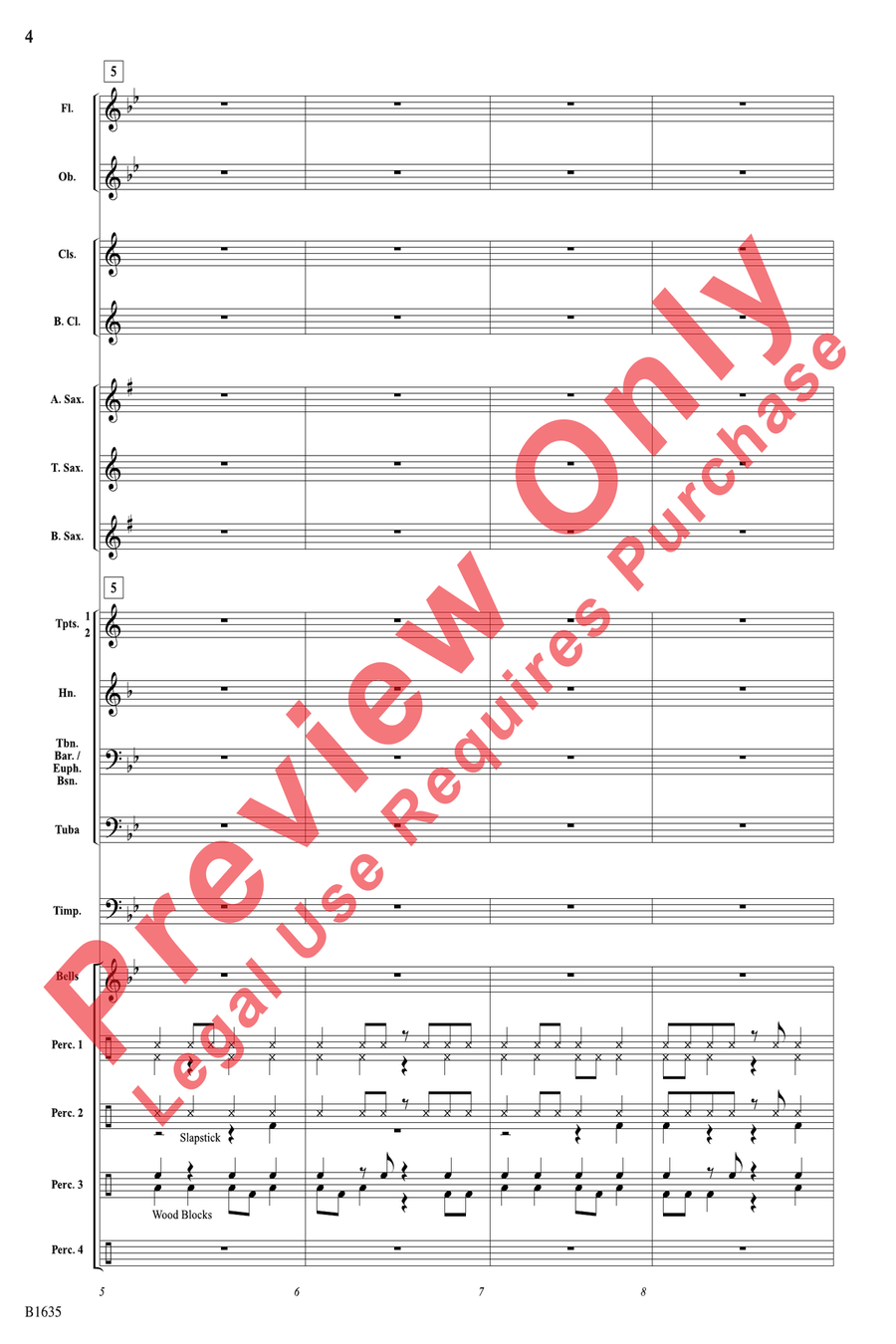 The Woodwork Factory The Woodwork Factory Concert Band scores gallery preview page 4