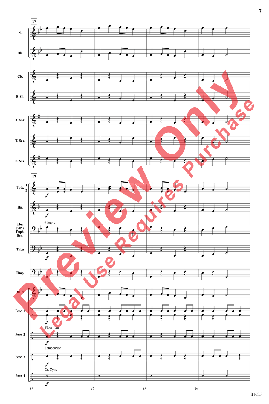 The Woodwork Factory The Woodwork Factory Concert Band scores gallery preview page 7