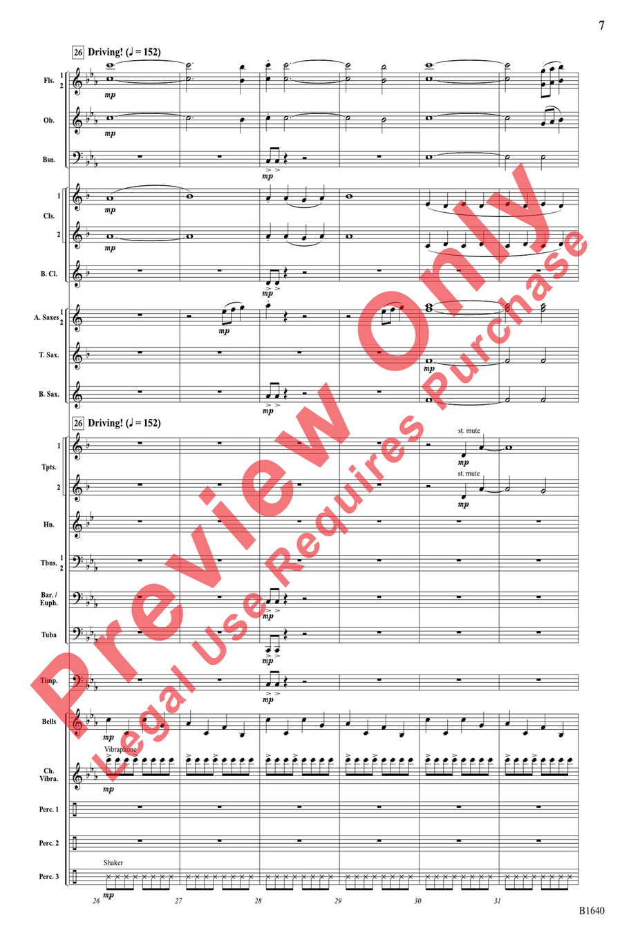 Mission -- Apollo Mission -- Apollo Concert Band scores gallery preview page 7