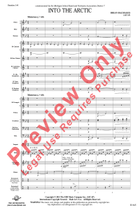 Into the Arctic Concert Band scores gallery preview page 3