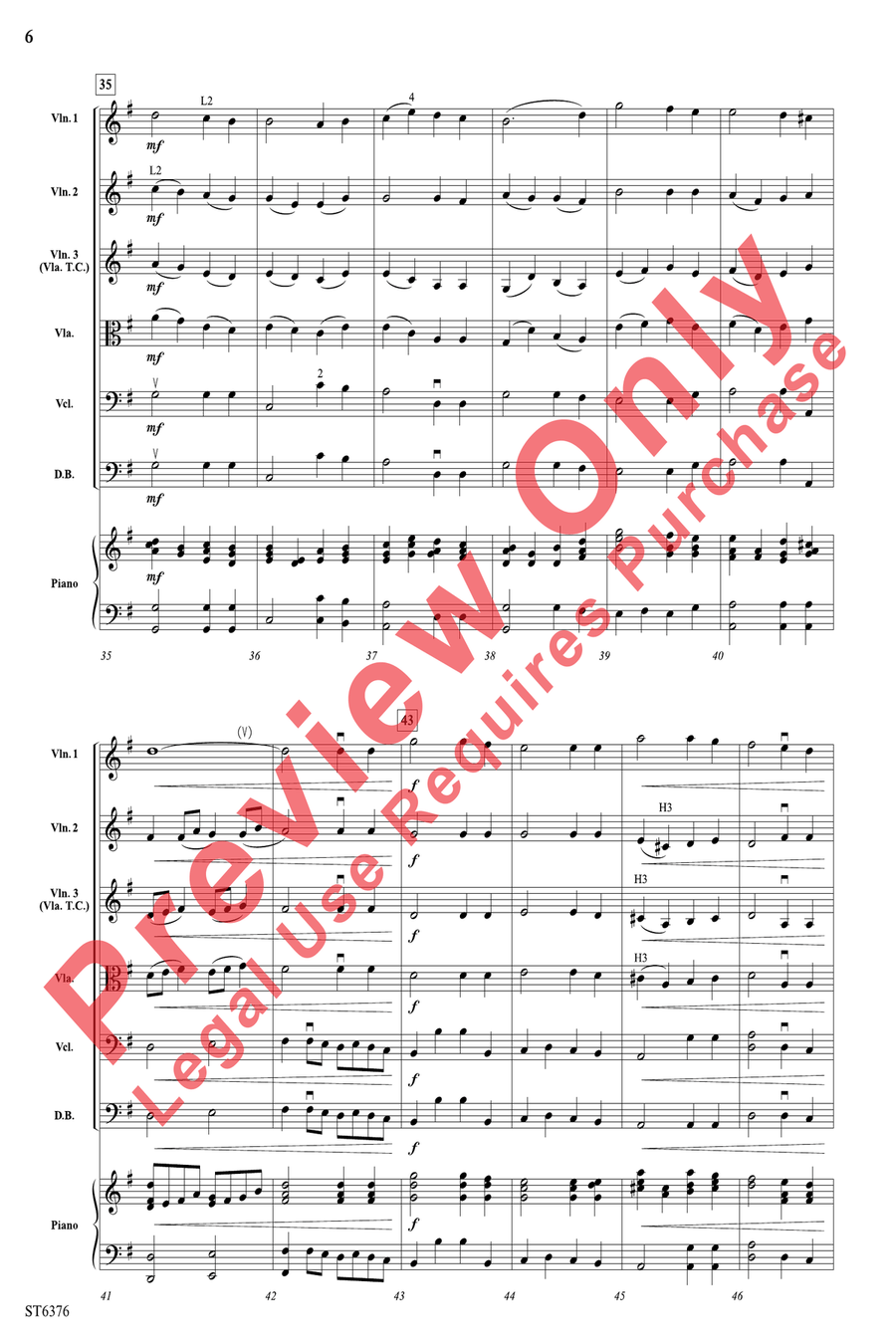 It Is Well with My Soul It Is Well with My Soul String Orchestra scores gallery preview page 6