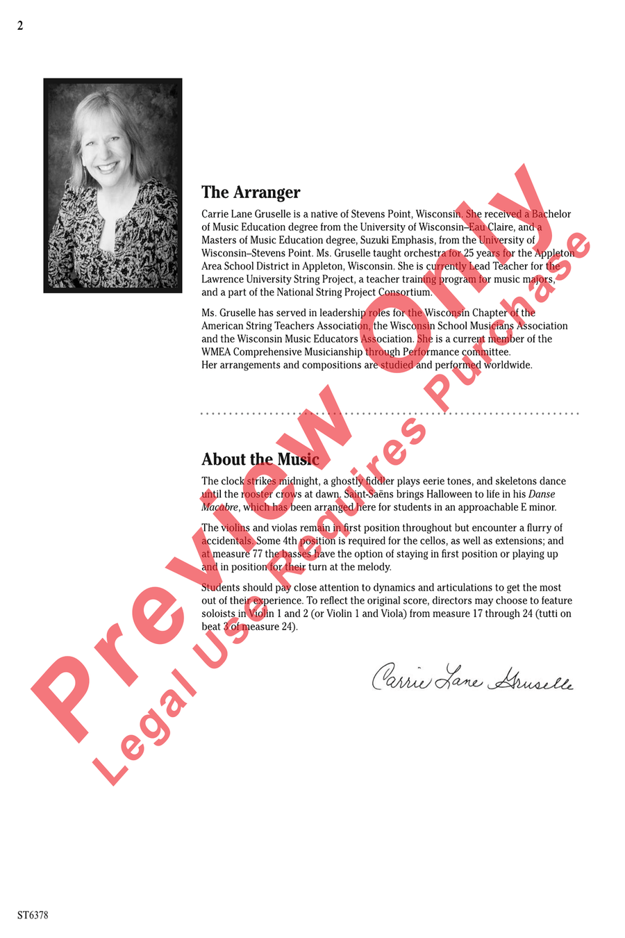 Danse Macabre Danse Macabre String Orchestra scores gallery preview page 2