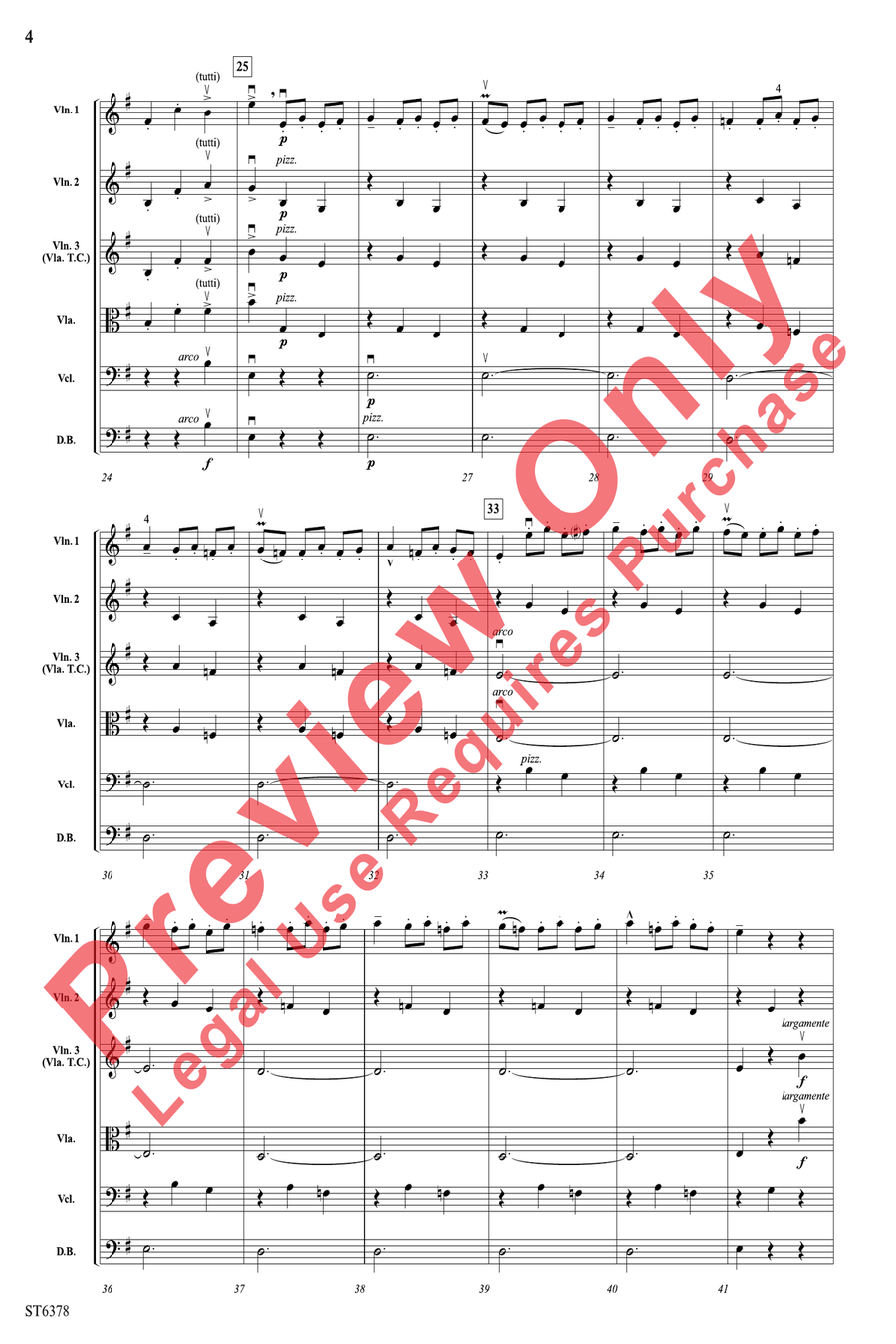 Danse Macabre Danse Macabre String Orchestra scores gallery preview page 4