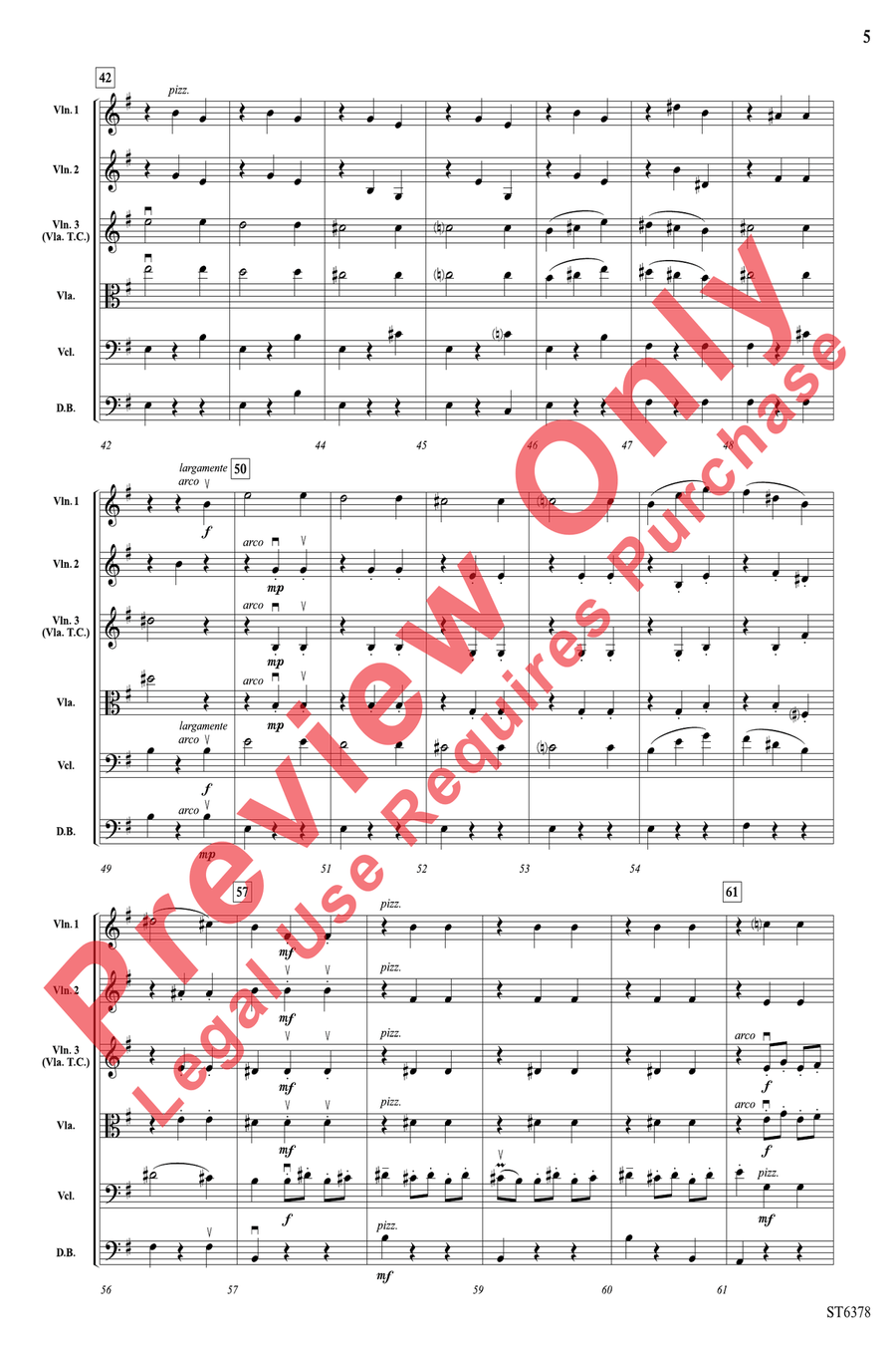 Danse Macabre Danse Macabre String Orchestra scores gallery preview page 5