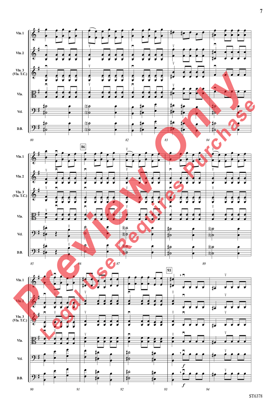 Danse Macabre Danse Macabre String Orchestra scores gallery preview page 7