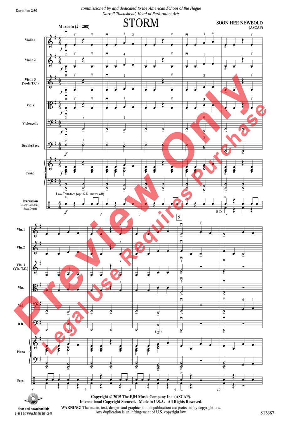 Storm Storm String Orchestra scores gallery preview page 3
