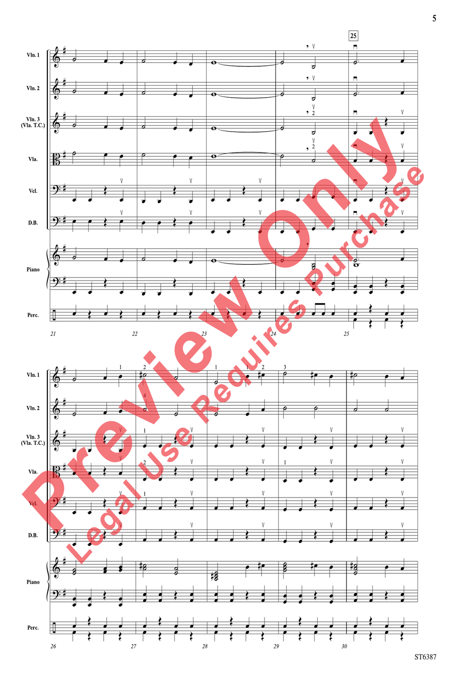 Storm Storm String Orchestra scores gallery preview page 5