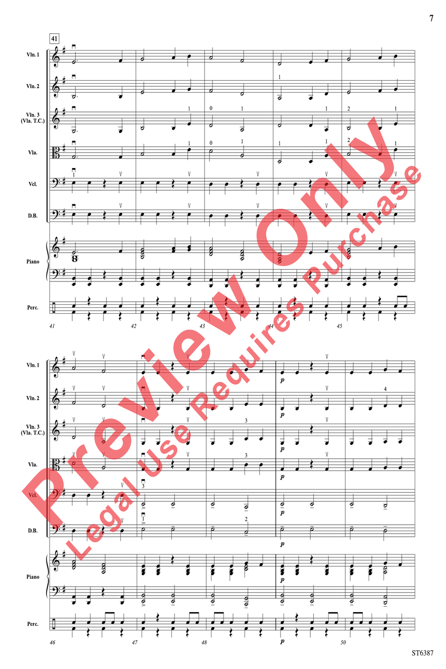 Storm Storm String Orchestra scores gallery preview page 7