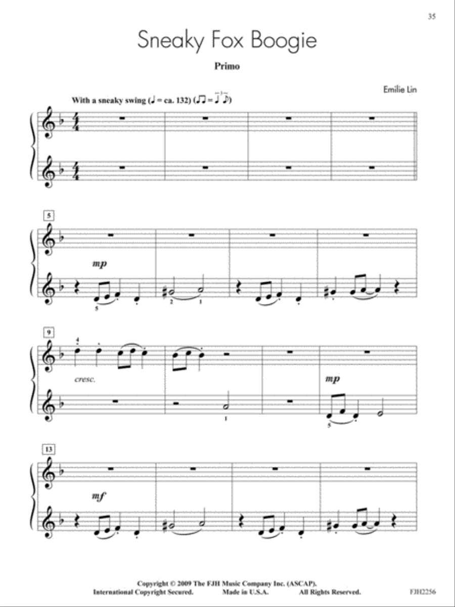 FJH Duets at Their Best, Book 1 Small Ensemble scores gallery preview page 4