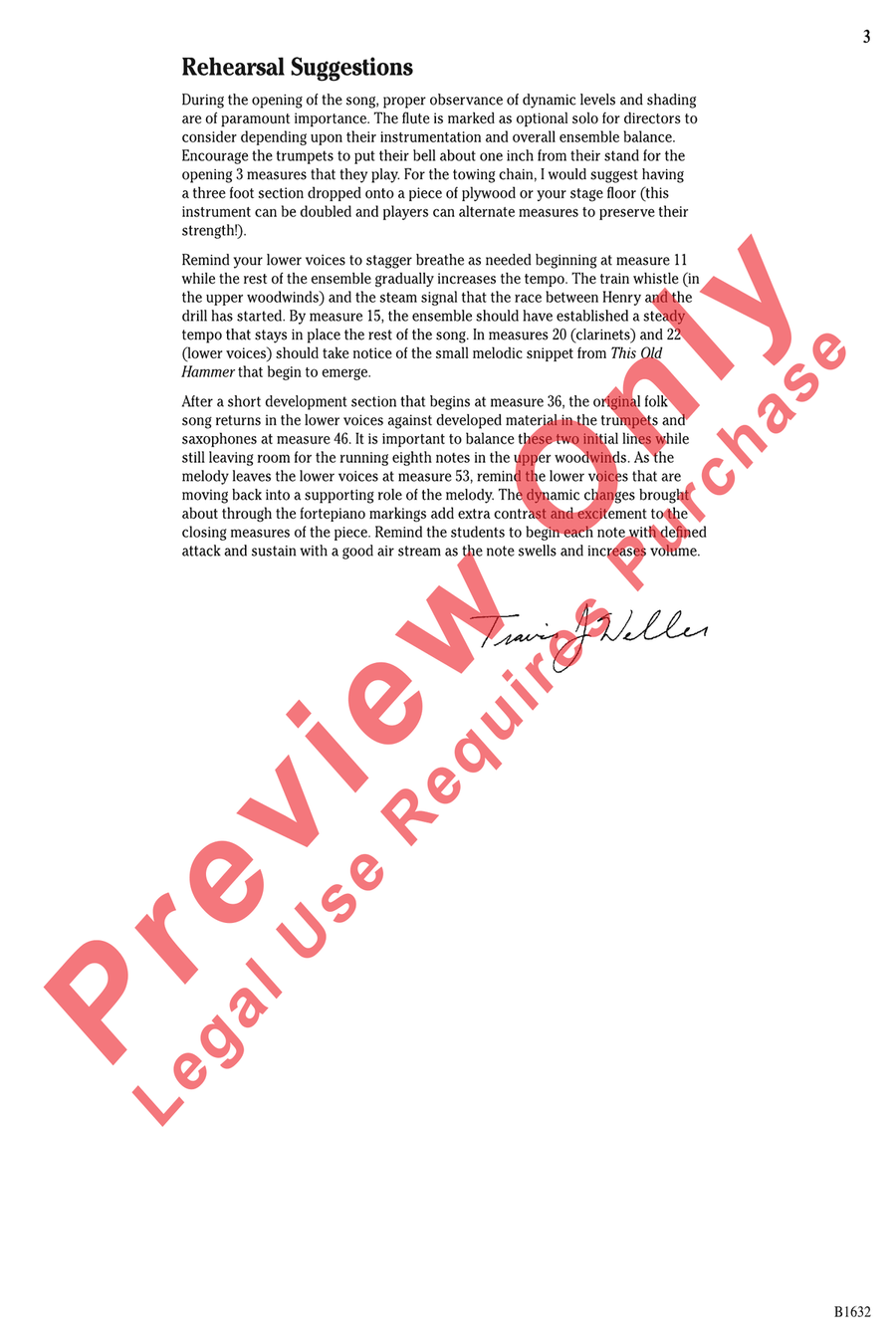 Hammer and Rail Hammer and Rail Concert Band scores gallery preview page 3