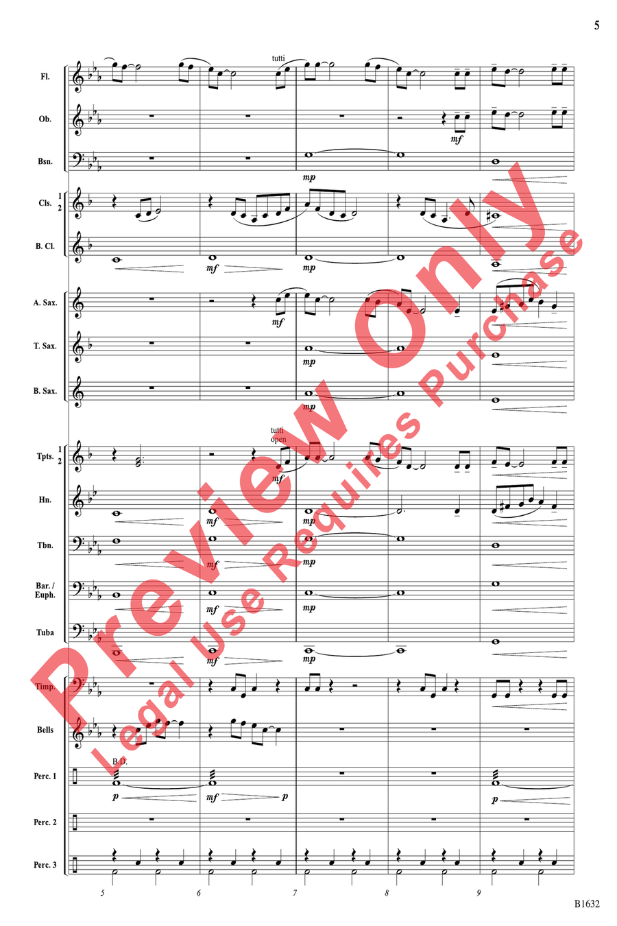 Hammer and Rail Hammer and Rail Concert Band scores gallery preview page 5