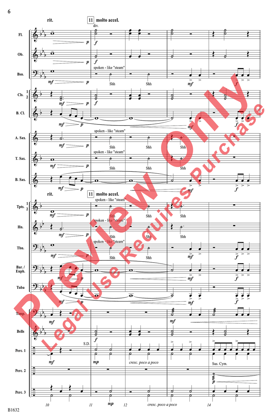 Hammer and Rail Hammer and Rail Concert Band scores gallery preview page 6
