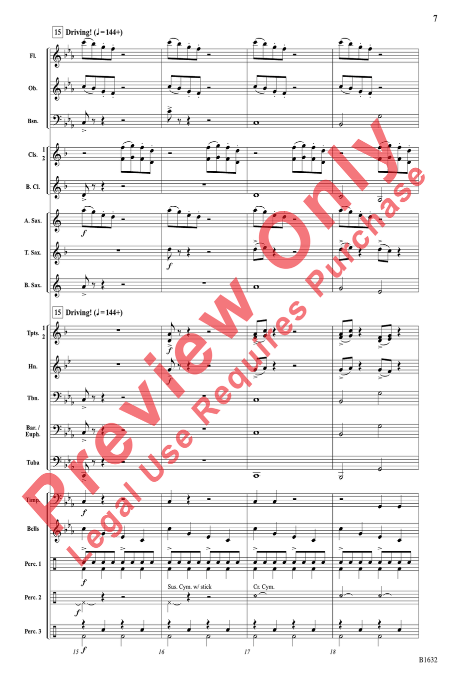 Hammer and Rail Hammer and Rail Concert Band scores gallery preview page 7