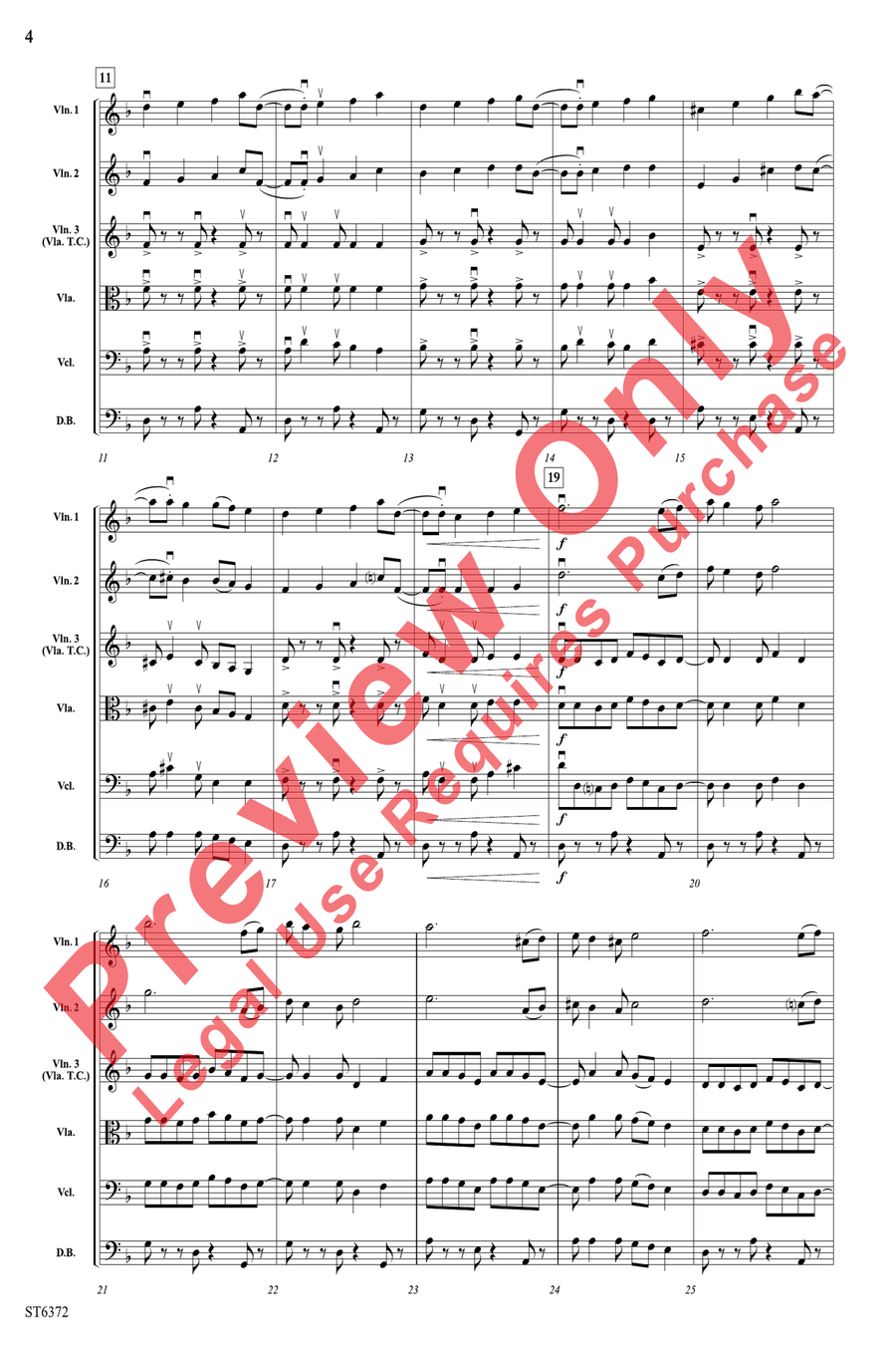 El Gaucho El Gaucho String Orchestra scores gallery preview page 4