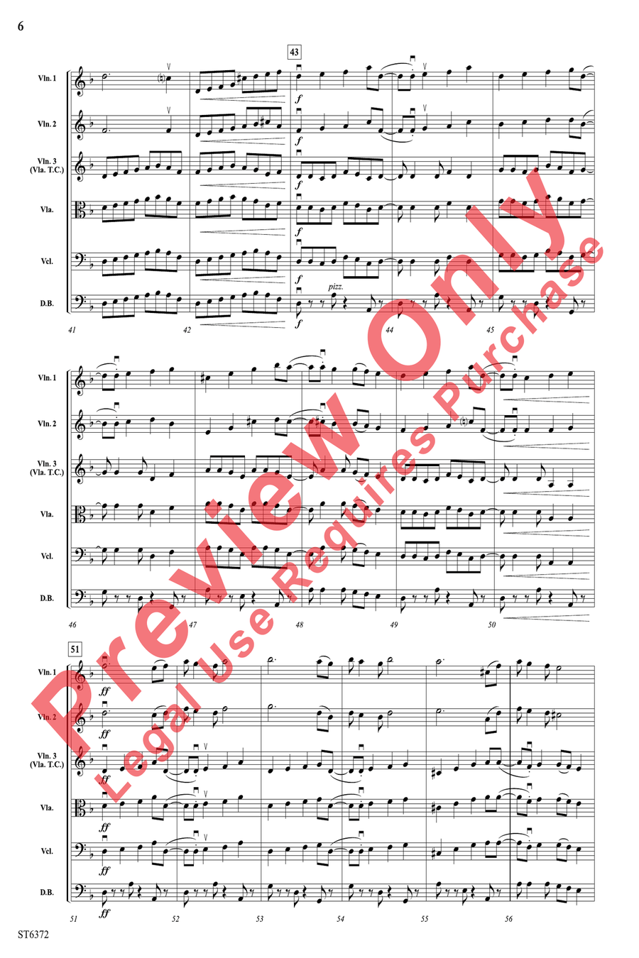 El Gaucho El Gaucho String Orchestra scores gallery preview page 6