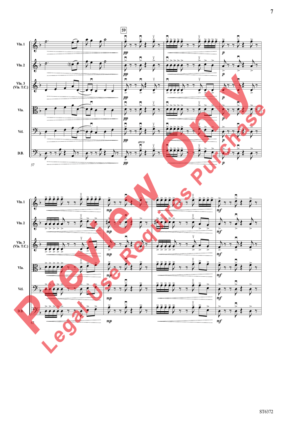 El Gaucho El Gaucho String Orchestra scores gallery preview page 7