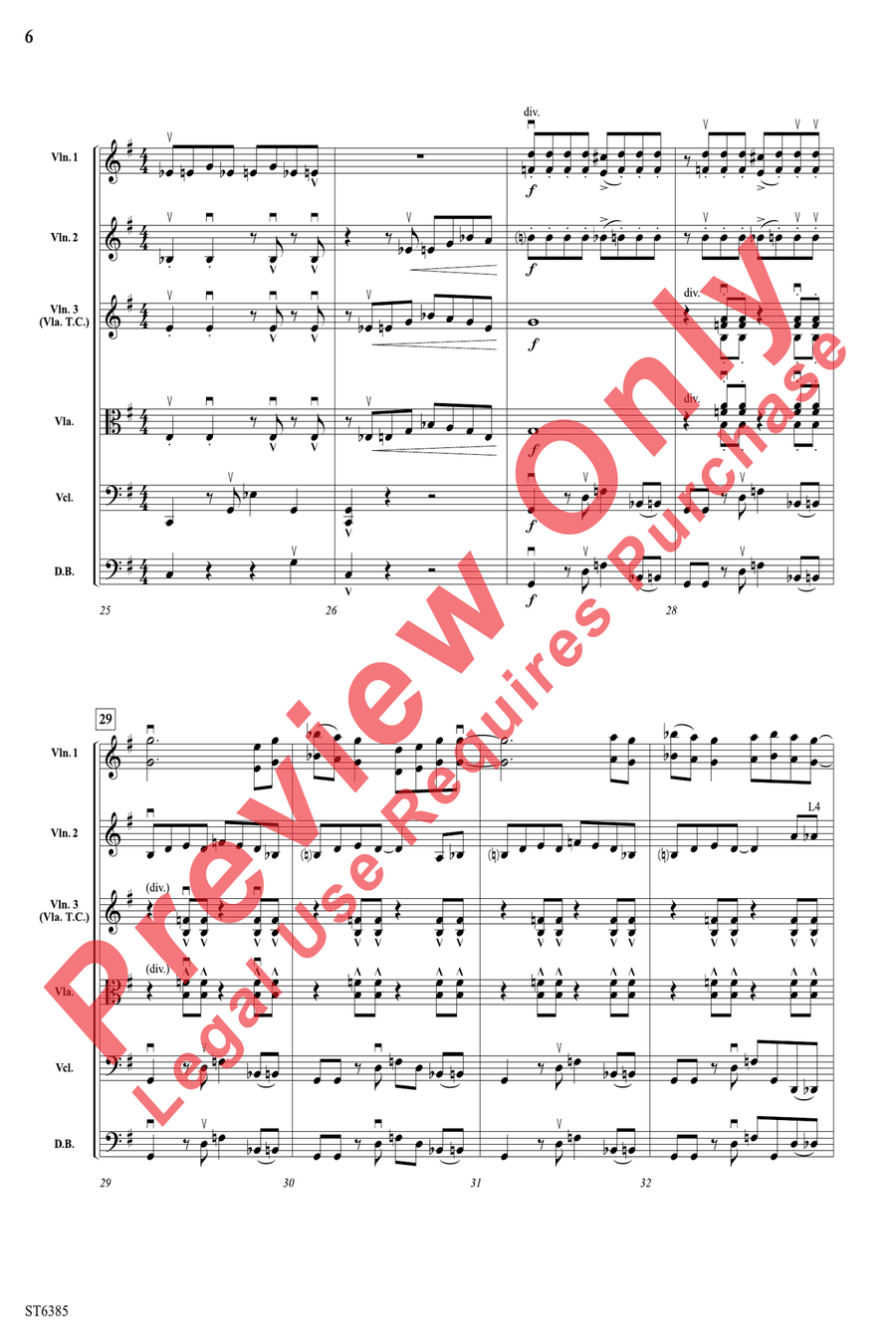 Strings Cut Loose Strings Cut Loose String Orchestra scores gallery preview page 6