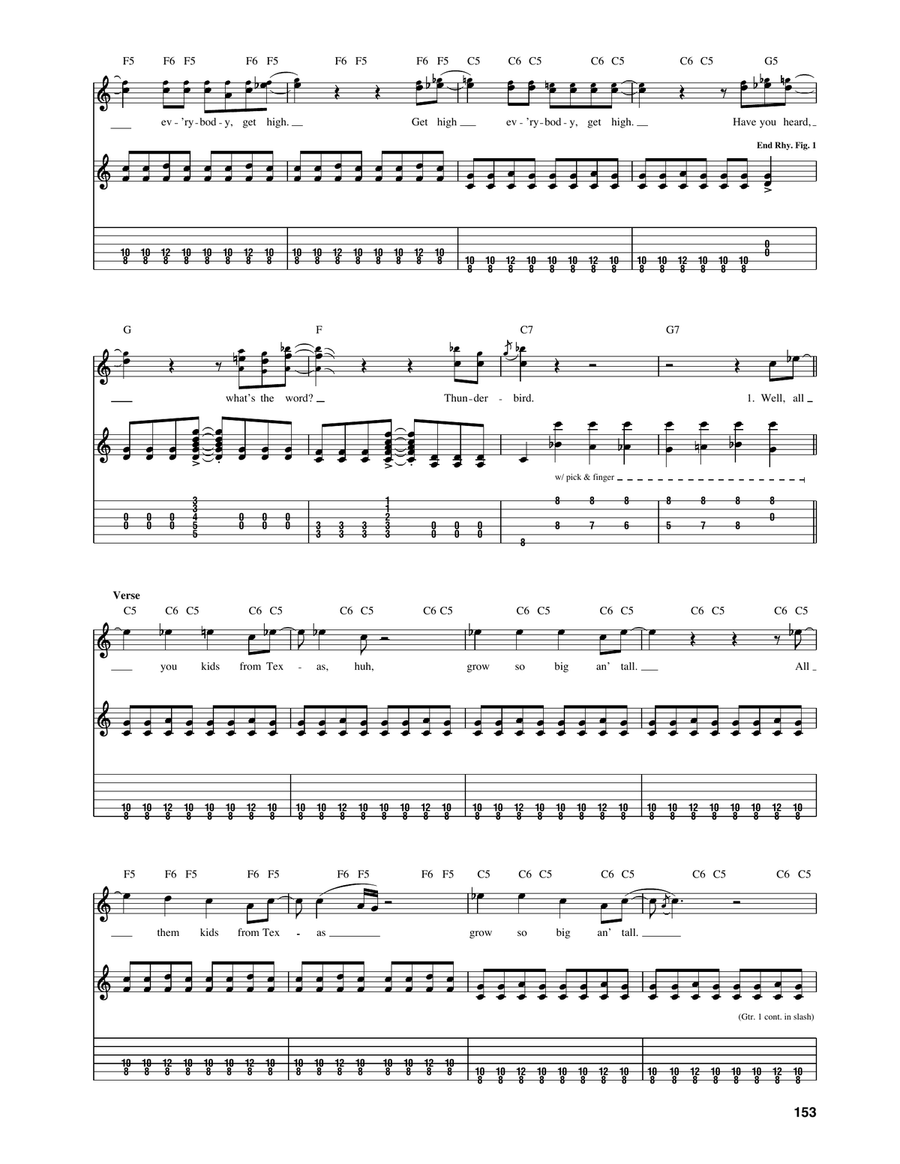 Thunderbird Thunderbird Acoustic Guitar scores gallery preview page 2