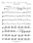 Among My Souvenirs (Humoresque) - #1 Woodwind Parts