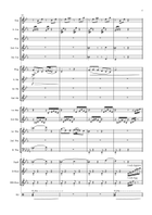 Una Furtiva Lagrima (Brass band w. horn/flugel feature) Brass Band scores gallery preview page 5
