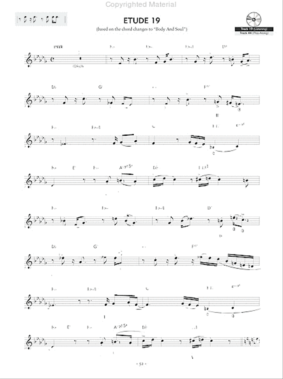 Reading Key Jazz Rhythms -- Guitar Electric Guitar scores gallery preview page 6
