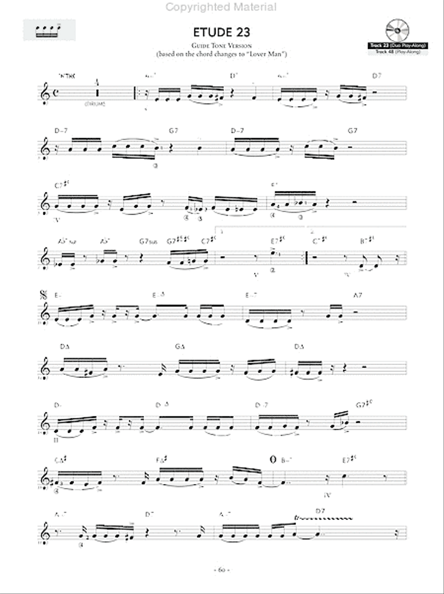 Reading Key Jazz Rhythms -- Guitar Electric Guitar scores gallery preview page 7